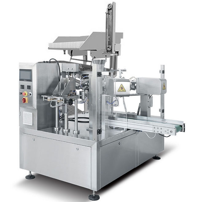 八工位轉(zhuǎn)盤給袋式包裝機對空壓機的要求