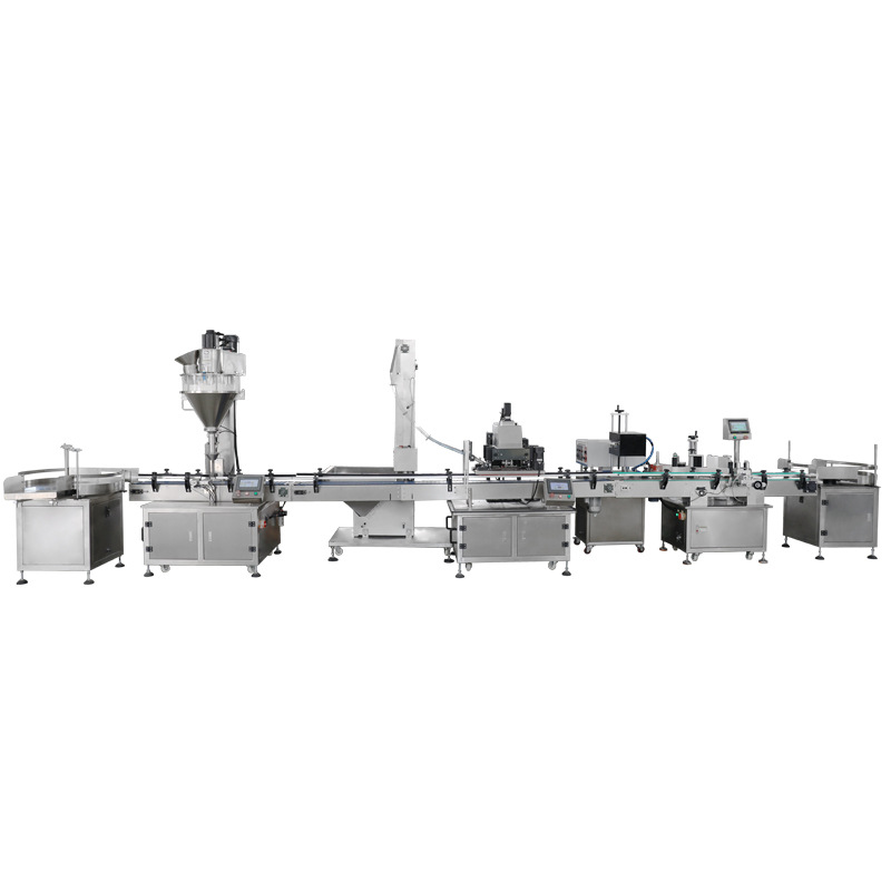 全自動(dòng)粉末瓶裝生產(chǎn)線的工作原理和設(shè)備組成