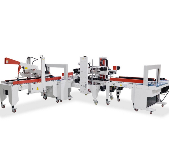 全自動(dòng)井字形封箱打包機(jī)工作原理和應(yīng)用范圍